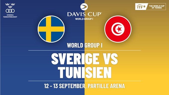 David Cup: Sverige vs Tunisien
